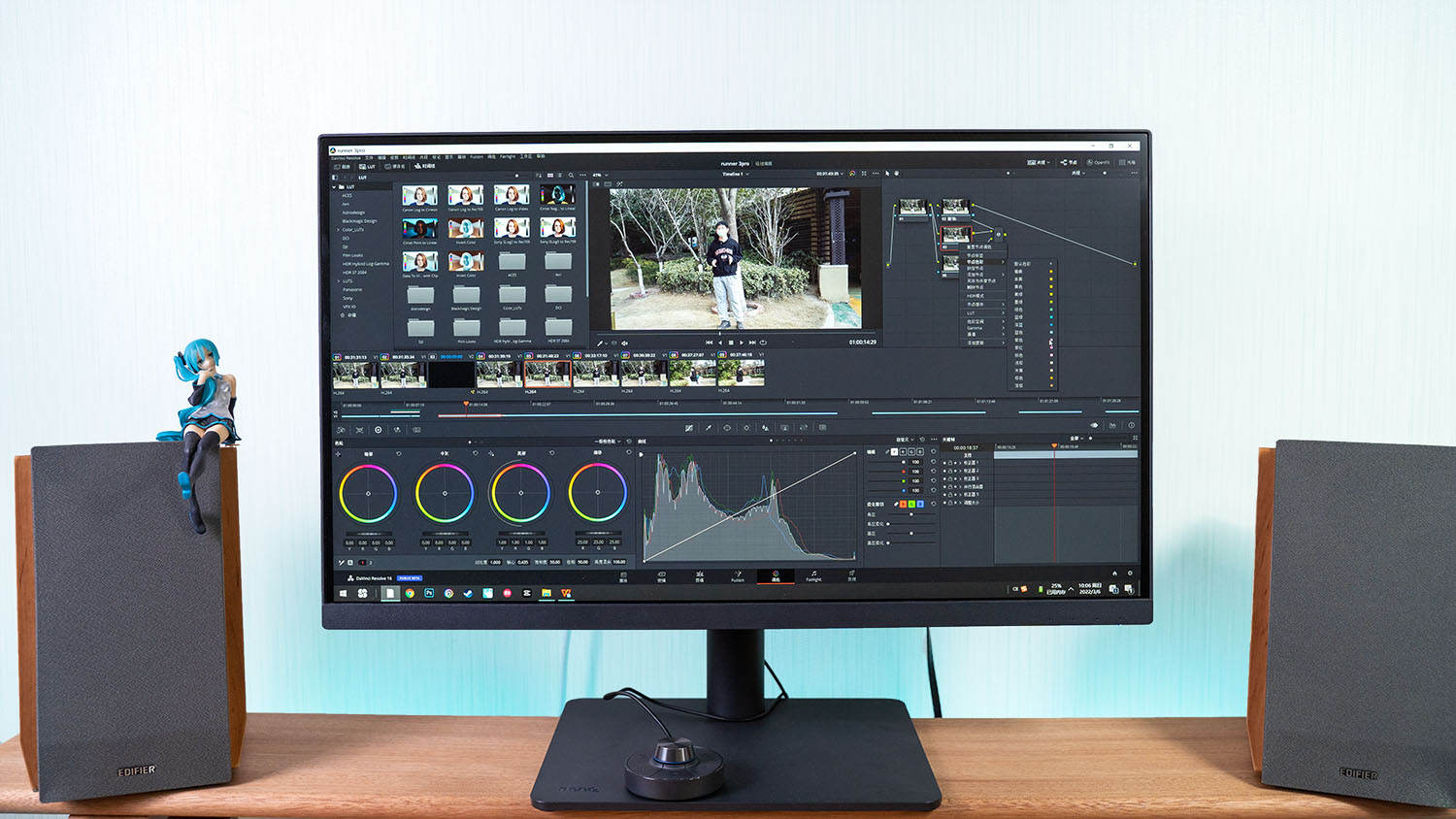 明基显示器pd2705u显示设置,明基pd2705u对比苹果显示器