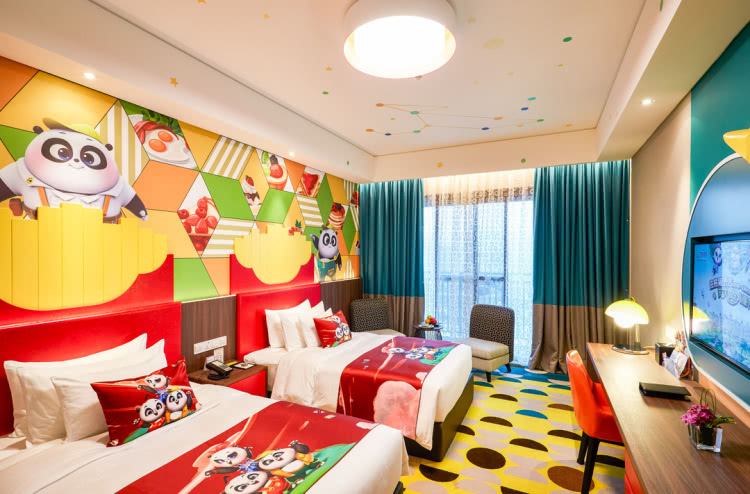 广州长隆欢乐世界酒店游玩,广州长隆欢乐世界熊猫酒店