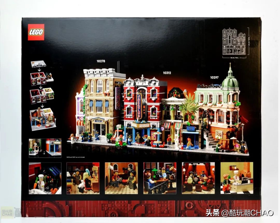 乐高2023街景开箱,乐高爵士乐俱乐部开箱