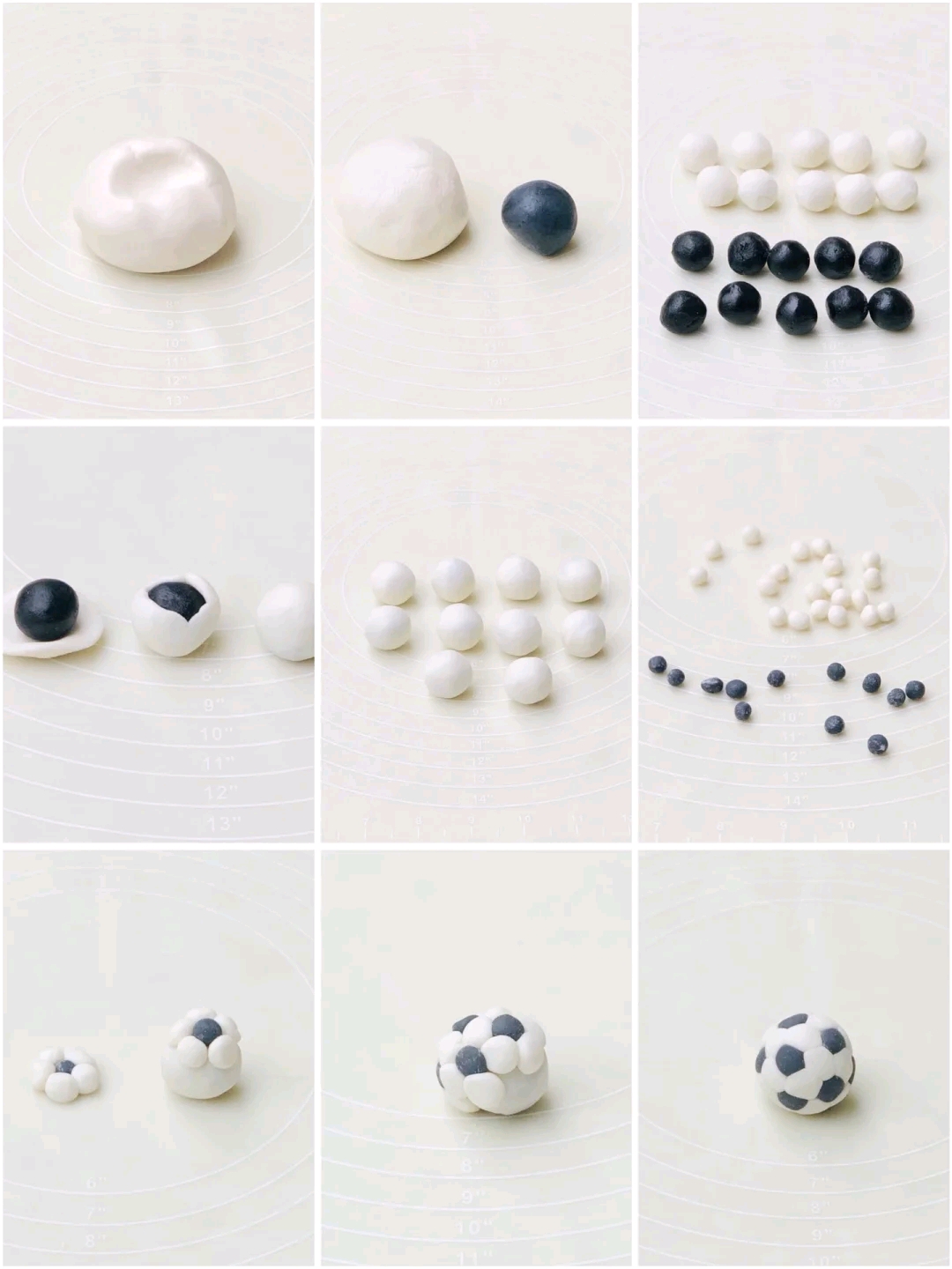 足球汤圆简单手工,足球汤圆怎么做