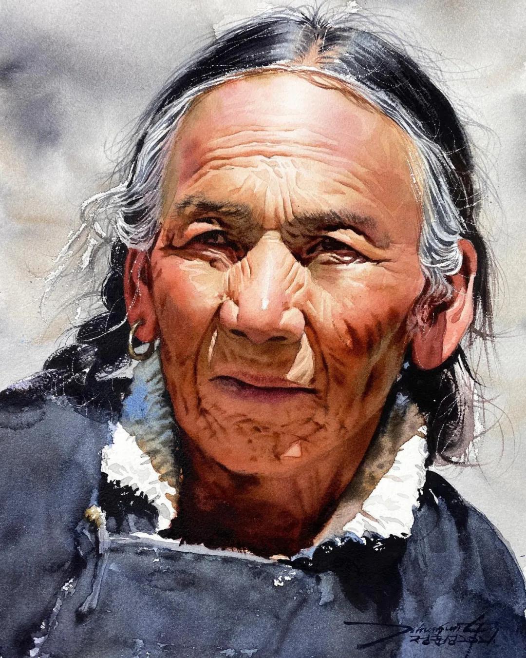 美得让人窒息的水彩,超级惊艳的水彩