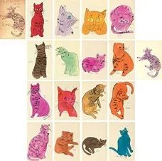 波普艺术大师大卫·霍克尼,波普艺术家安迪沃荷