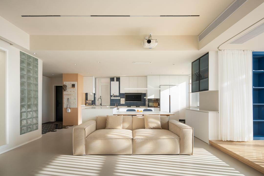 房间日式原木装修风格全屋效果图,极简主义亲子宅设计