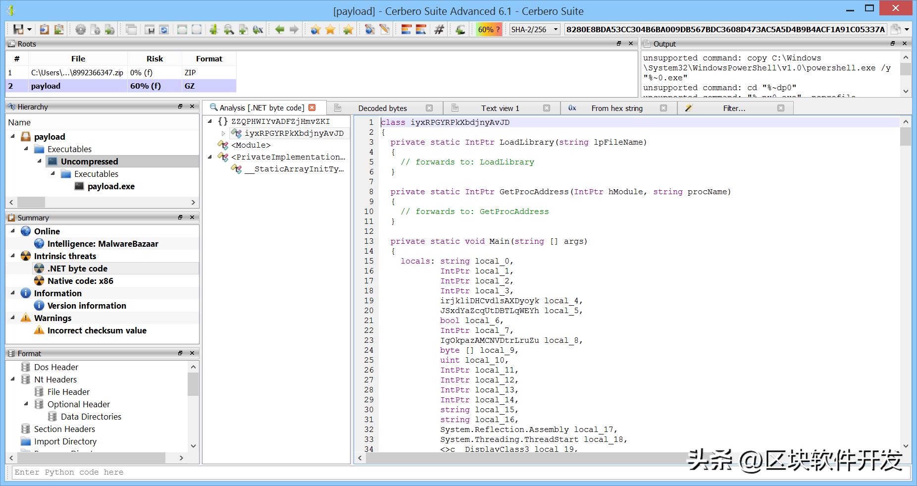 RedLineStealerDropper