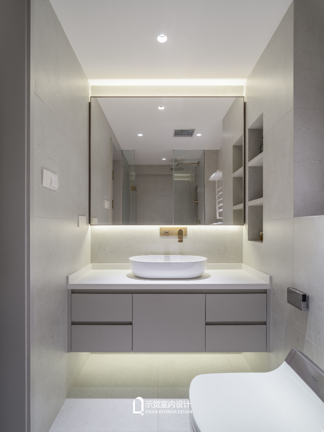 130平艺术感私宅设计图,低调有质感的私宅设计