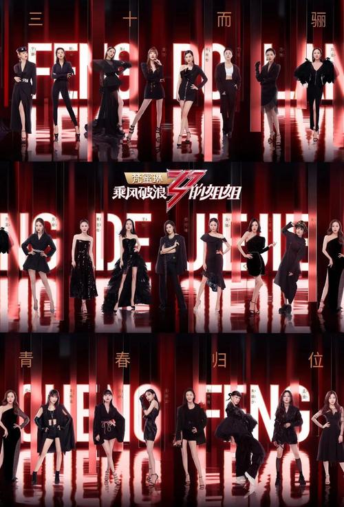 乘风破浪的姐姐4：四美？六美？八美？颜值担当竞争激烈谁能胜出