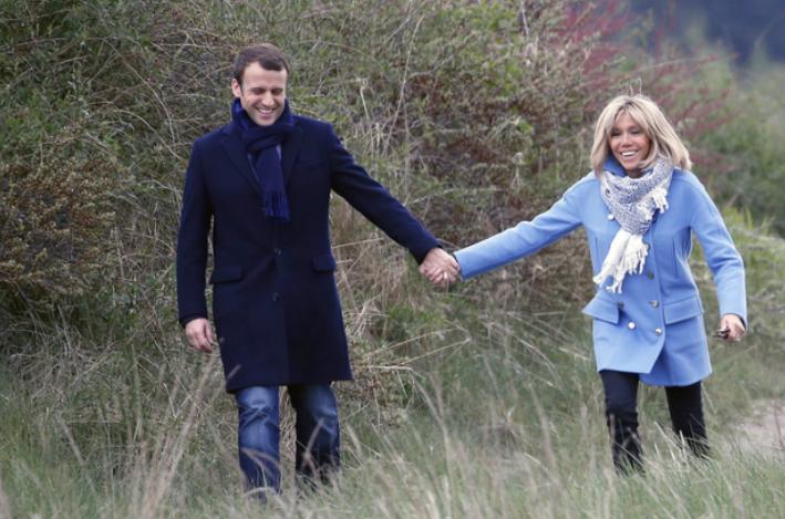 法国夫人买一次性口罩,法国马克龙与妻子