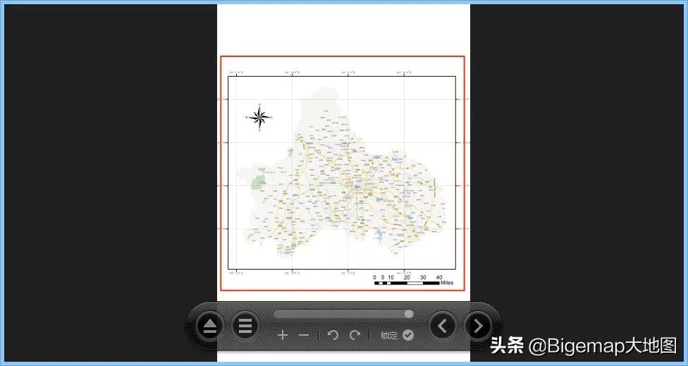 如何制作特定比例尺的交通位置图？