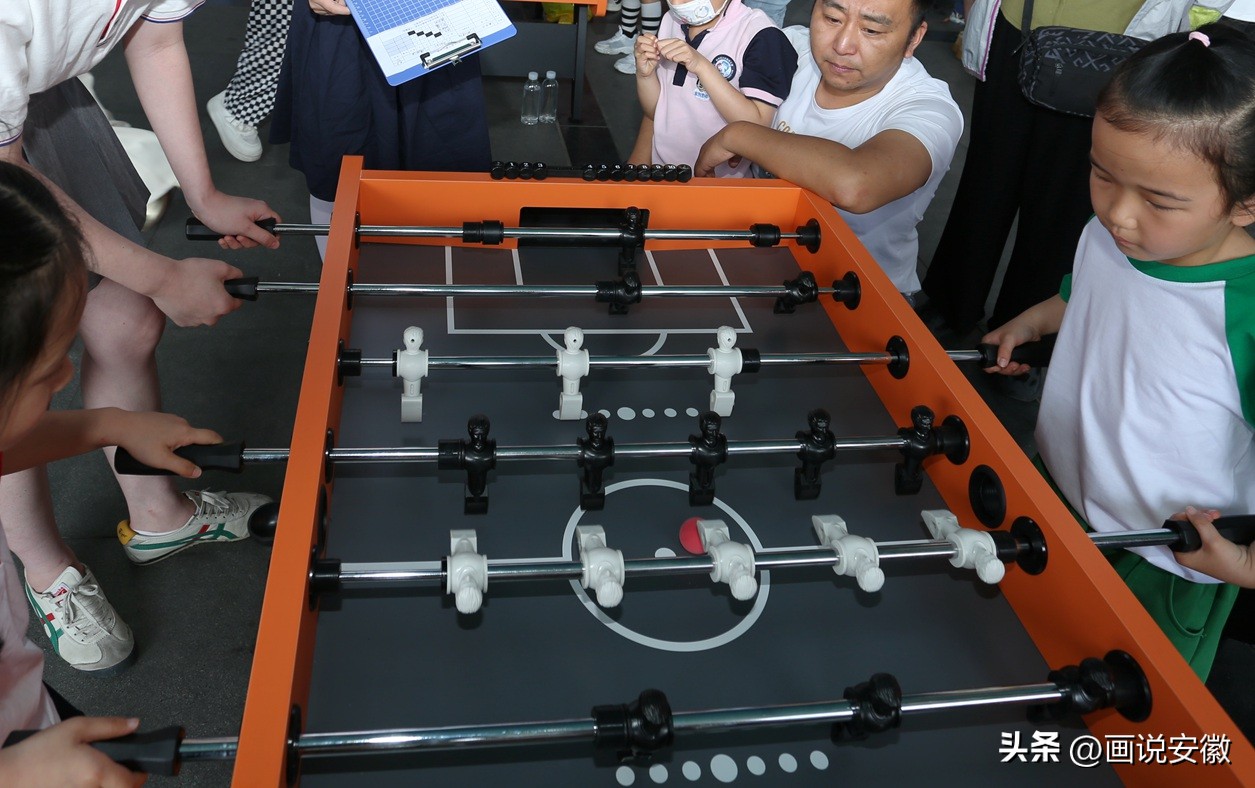蚌埠吾悦广场幼儿桌式足球比赛,蚌埠市体育嘉年华