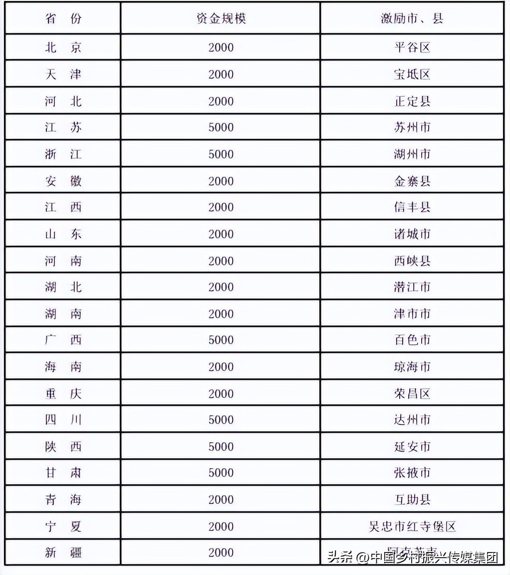 2023乡村振兴申报项目及补贴,振兴乡村国家有哪些资金扶持项目