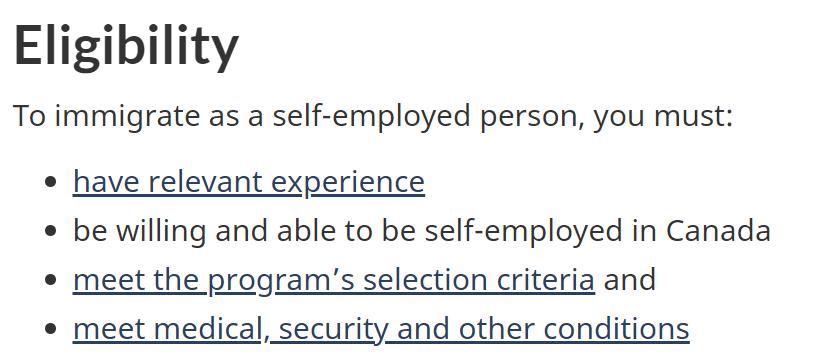 加拿大联邦自雇移民容易申请么？