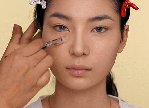 鼻小柱比鼻翼低怎么化妆,山根低大鼻头宽鼻翼修容