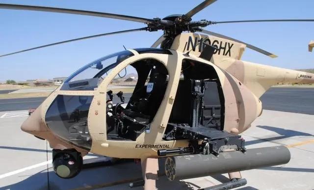 小鸟直升机只有美军装备吗,小鸟直升机和武装直升机对比