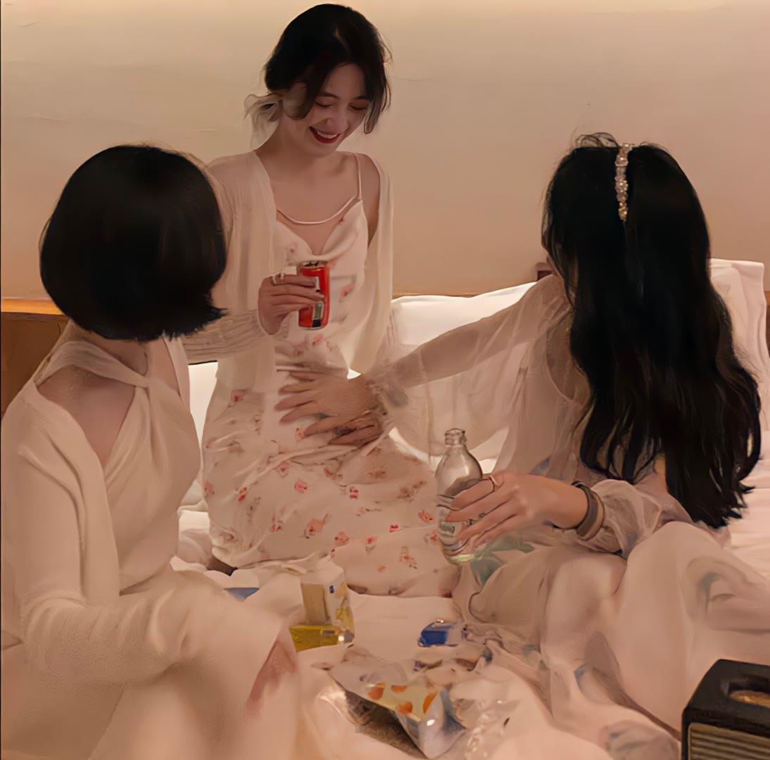 三人闺蜜头像真人不露脸,可爱头像闺蜜姐妹都可以用