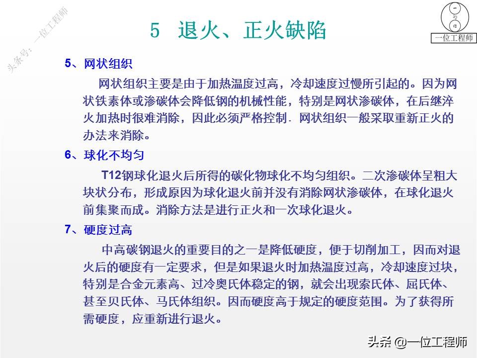 热处理正火和回火区别,热处理工艺正火退火回火