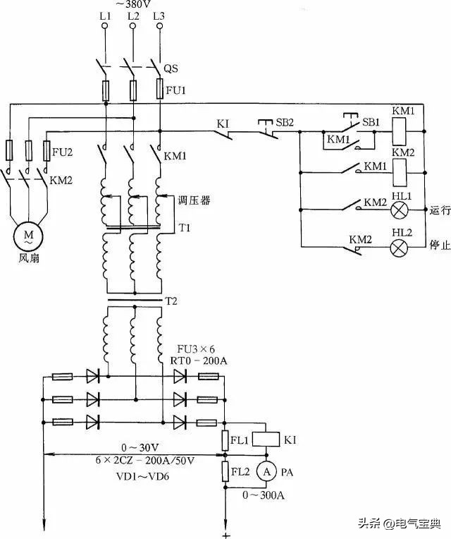 电气二次接线图及原理,高压带电显示器电气原理接线图
