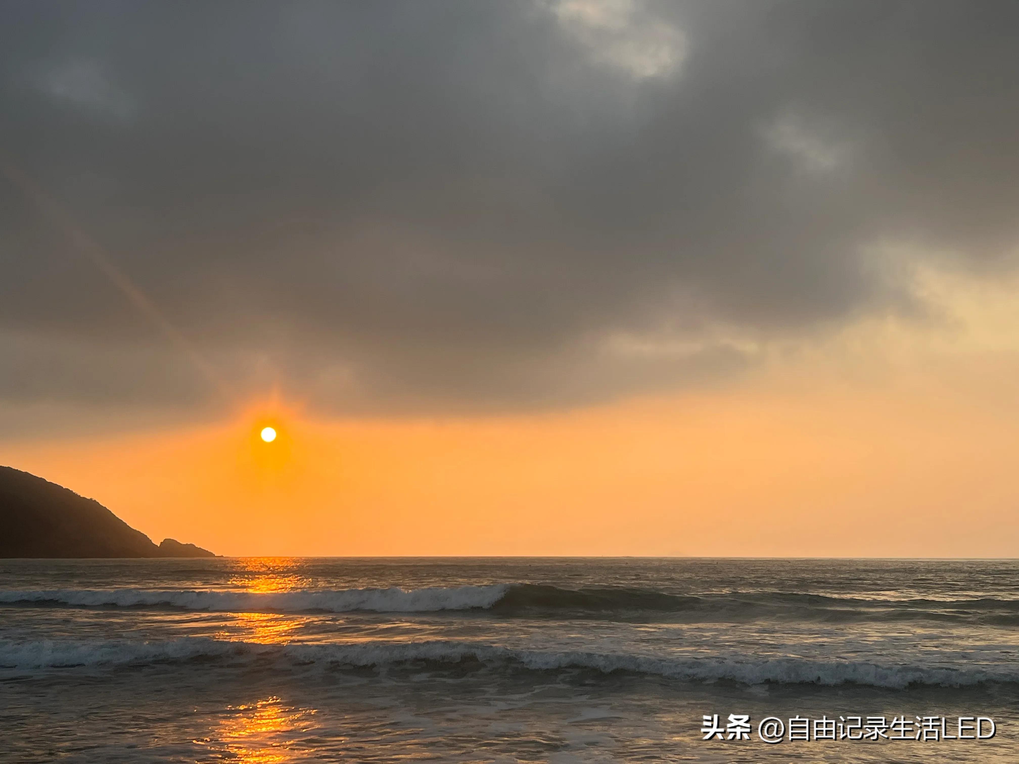 “十里金沙”之东沙：朱家尖看日出的绝佳之地