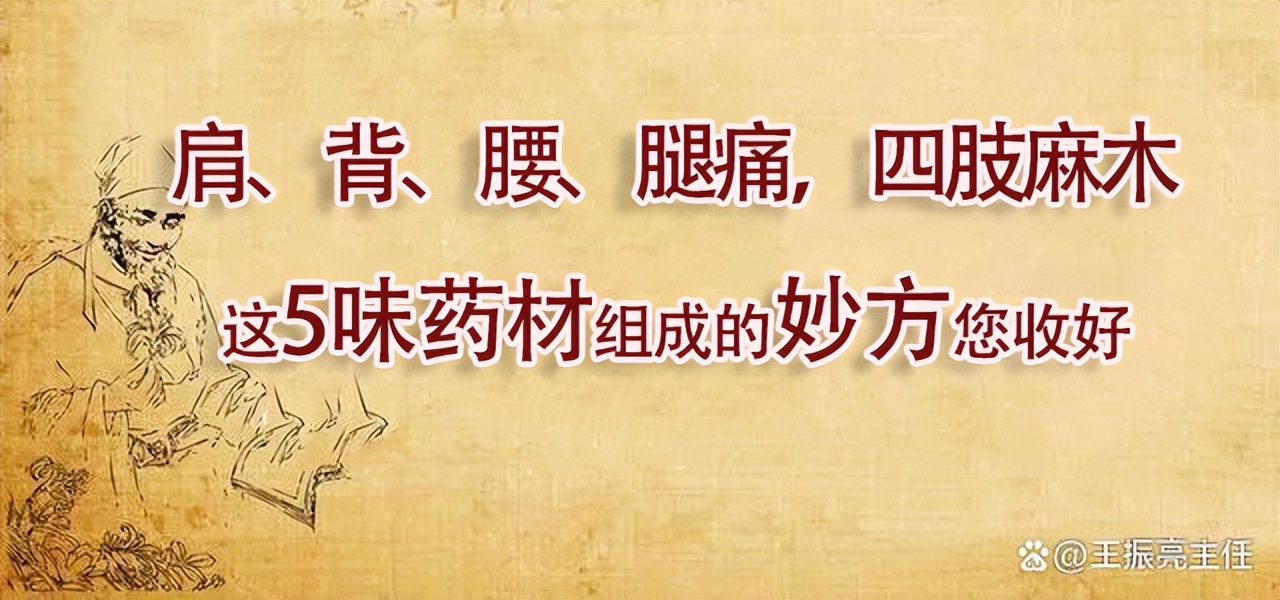 肩背部酸困中药调理,腰疼腿疼肩膀痛特效中药