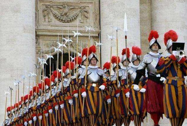 梵蒂冈军队总兵力,梵蒂冈为什么没有军队