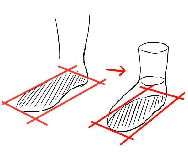 怎么画q版人物腿和脚,怎样画动漫人物的脚