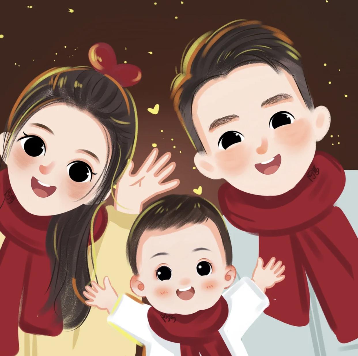 祝2023年平安喜乐，兔然暴富，红红火火#朋友圈背景#亲子头像#