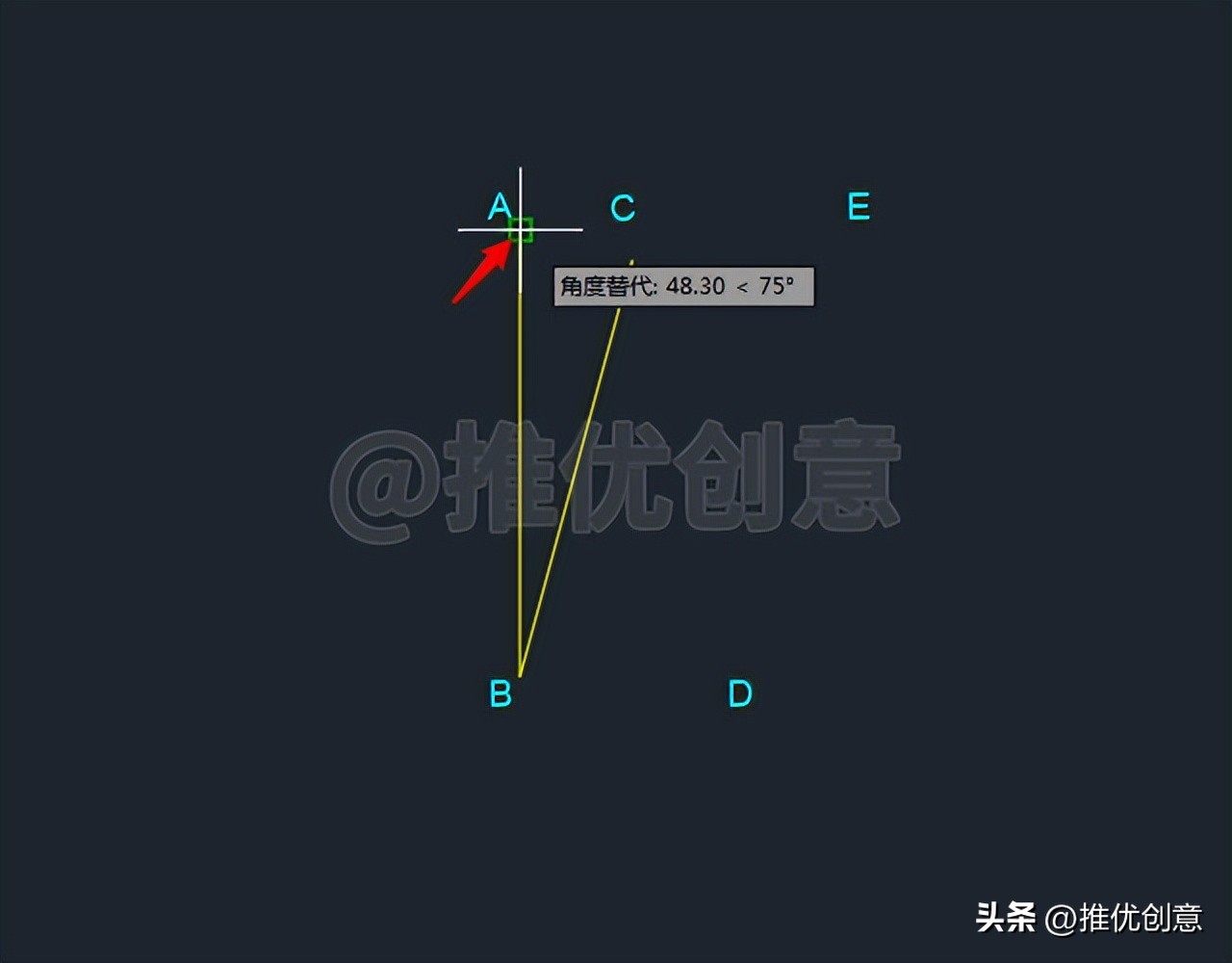使用追踪定位、复制阵列绘制弹簧工程制图autocadcad教程CAD习题