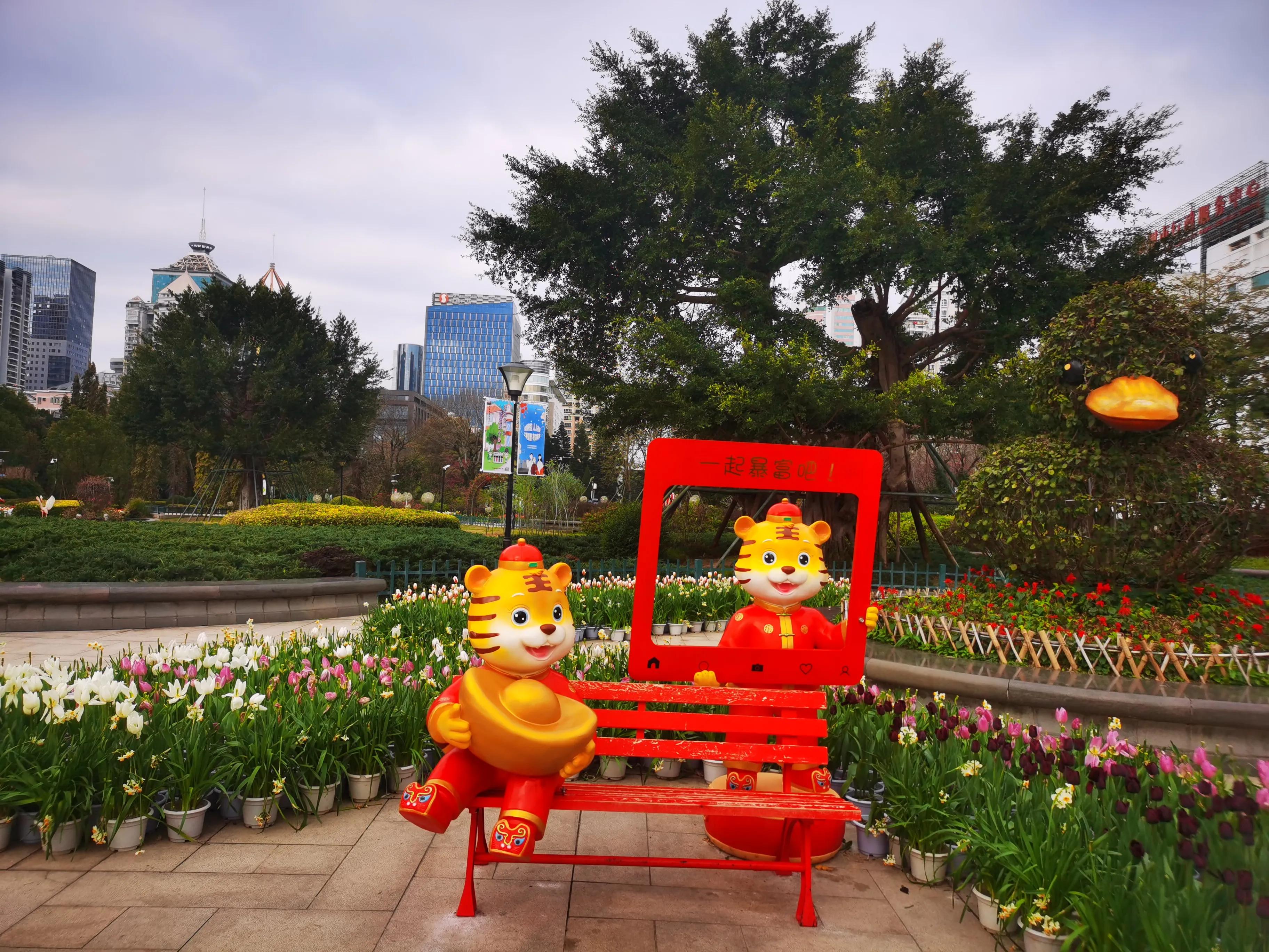 漫步在温泉河湿地公园,漫步福州静谧与繁华