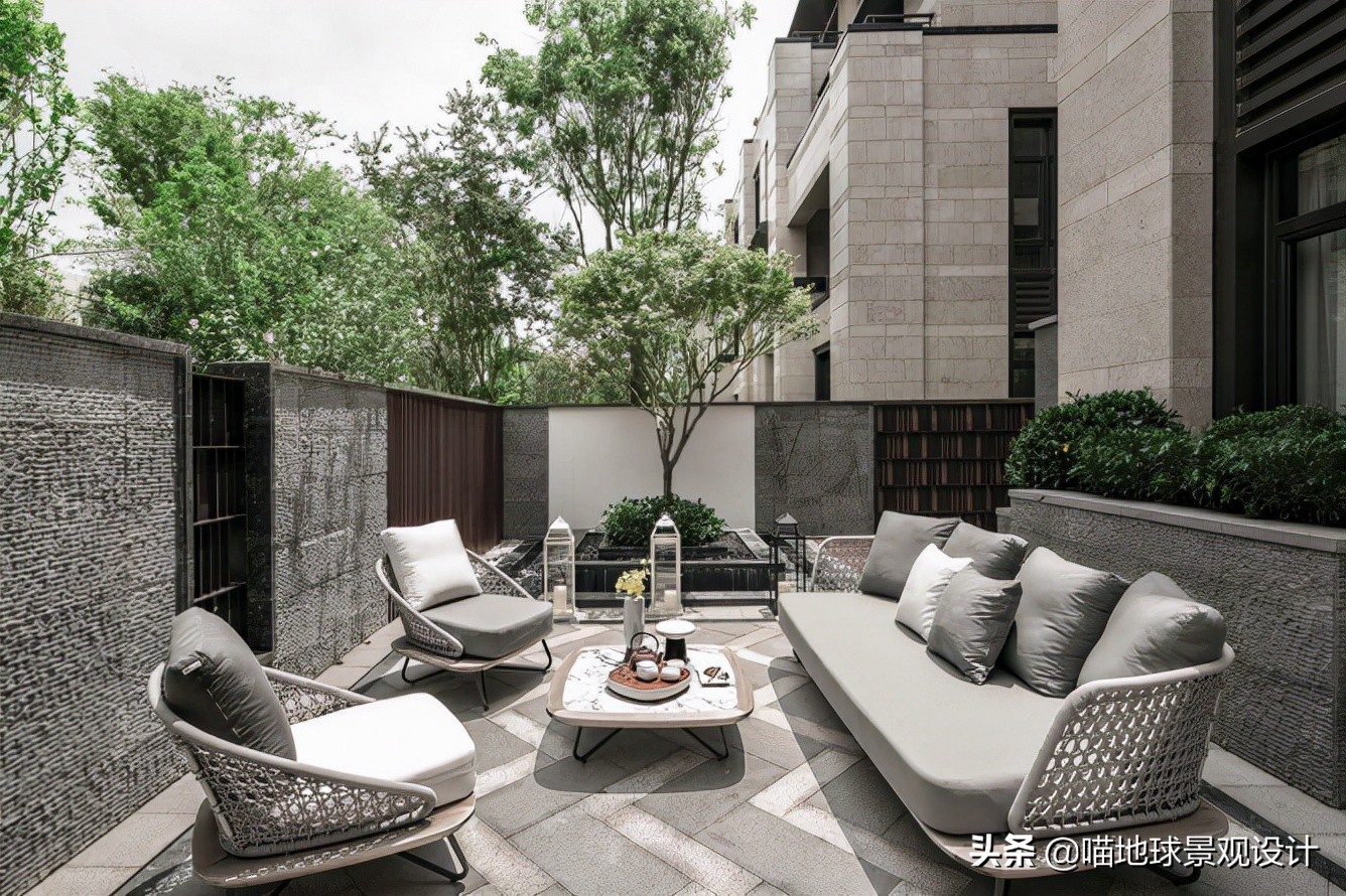 别墅庭院设计浅谈,中式庭院别墅庭院设计平面图