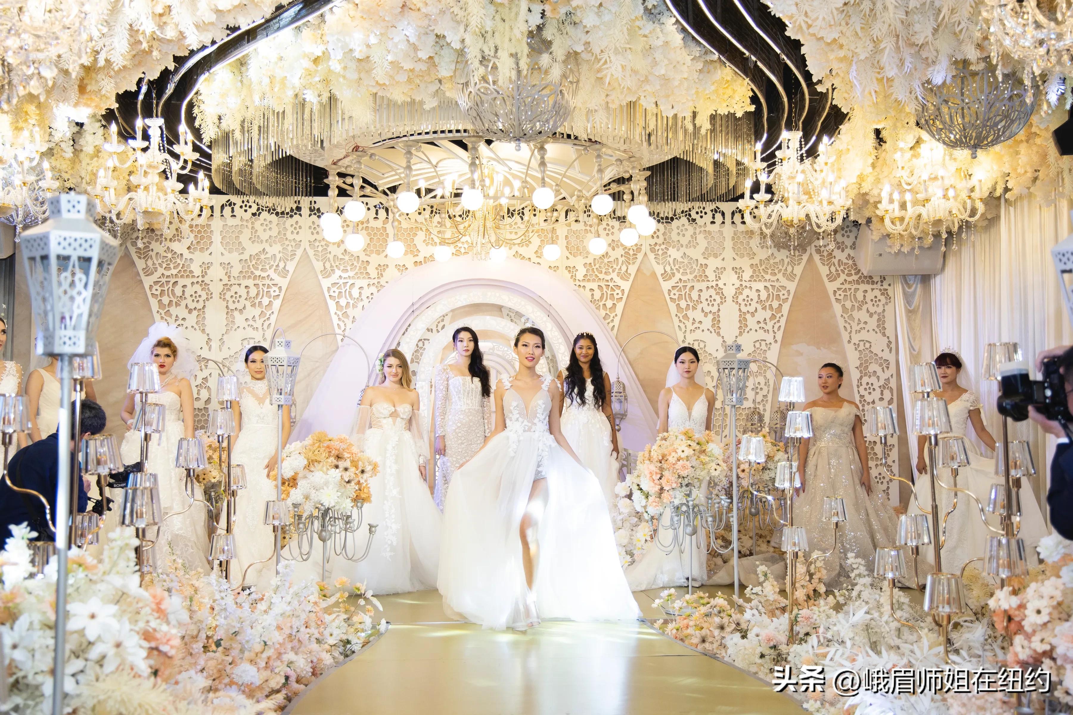 纽约华人首场婚礼秀，在君豪盛大开幕，群星璀璨