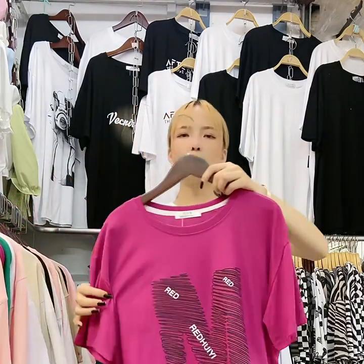 《Q791期》特价15.8元🔥休闲圆领百搭印花大版...