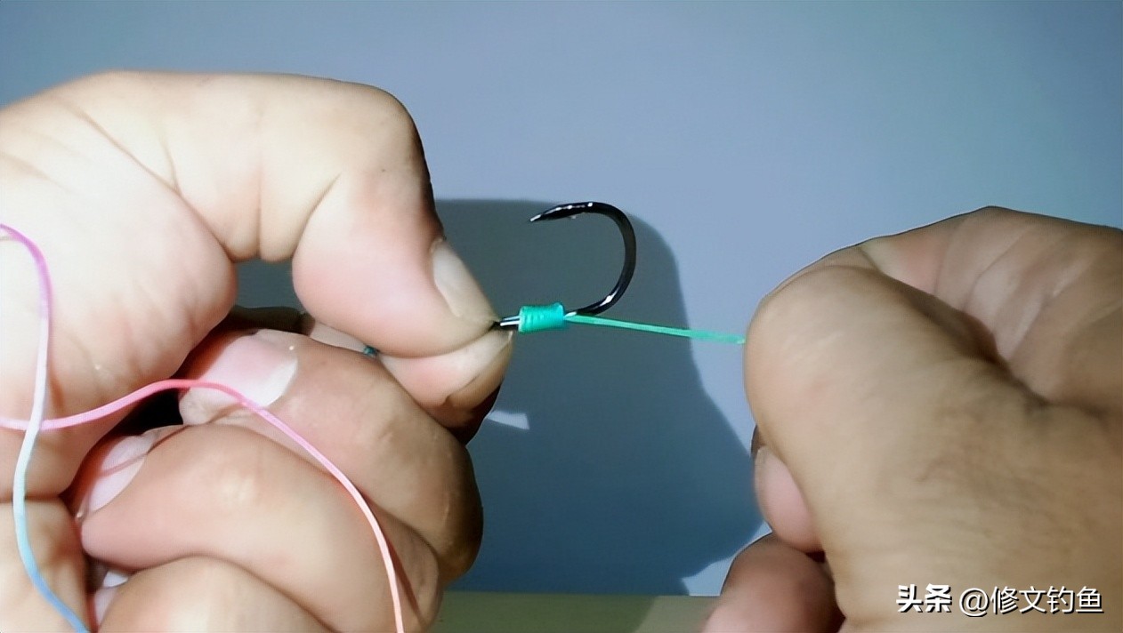 子线绑钩线不正是怎么回事,子线绑的不牢