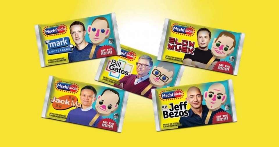 美国也有雪糕刺客，还是马云造型限量款，一口就是一根钟薛高