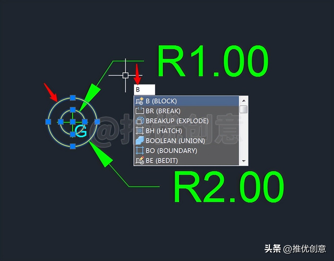 cad制图等分初学入门,cad如何使用等分功能画图
