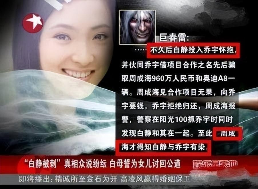 演员白静嫁入豪门,演员白静的现状