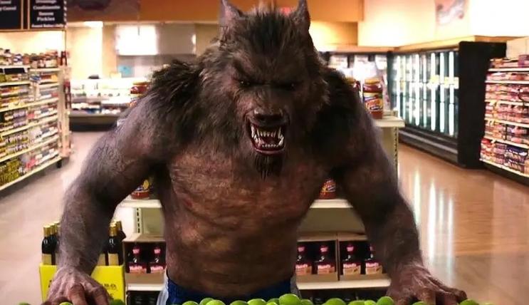 美国晚上动物园狼人最清晰照片,美国动物园边发现狼人