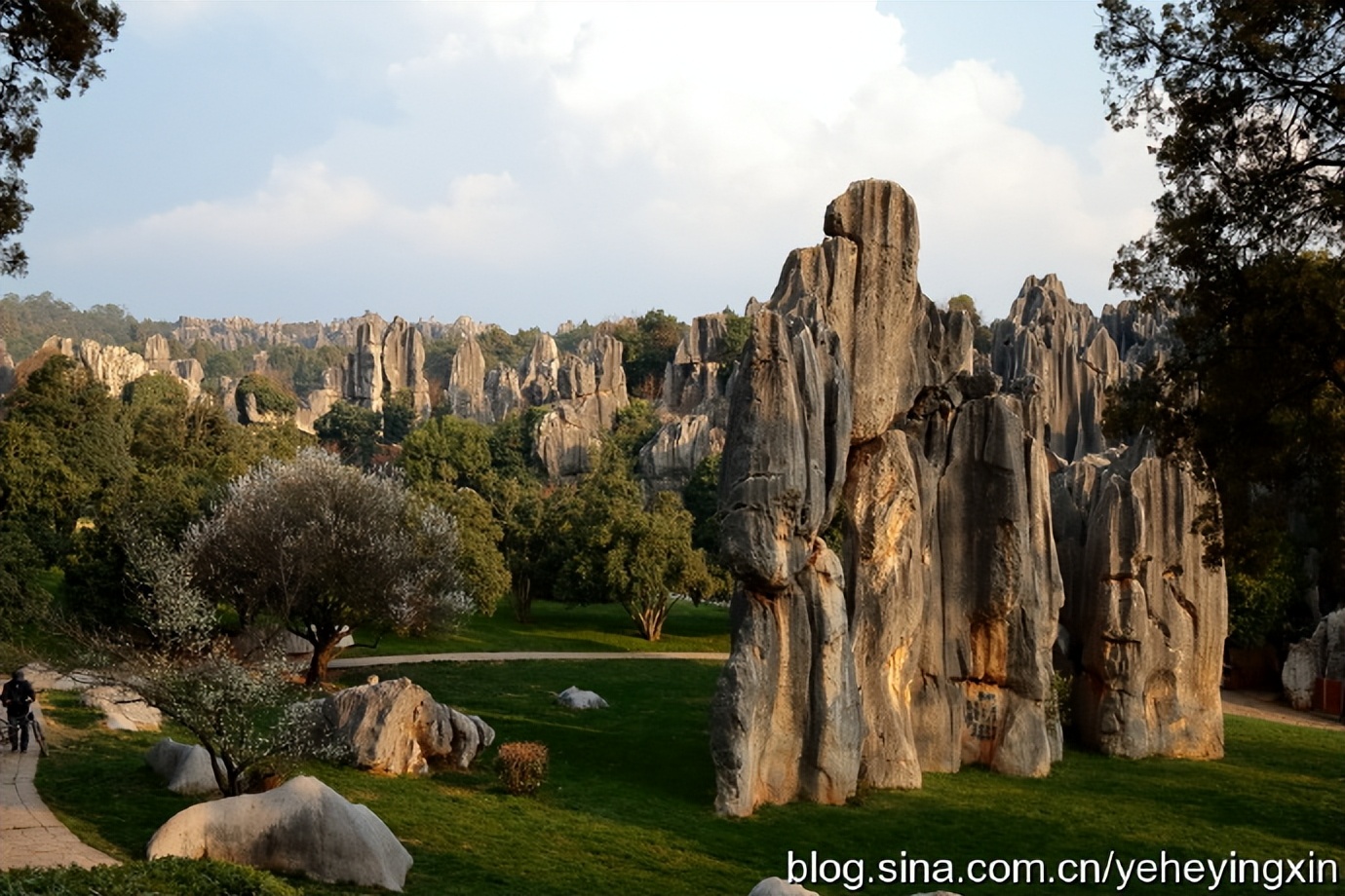 世界地质公园云南石林风景区,昆明石林国家地质公园