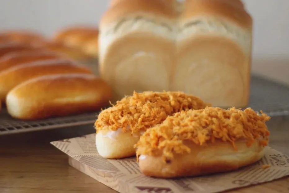 肉松又蓬松又脆,肉松又甜又咸