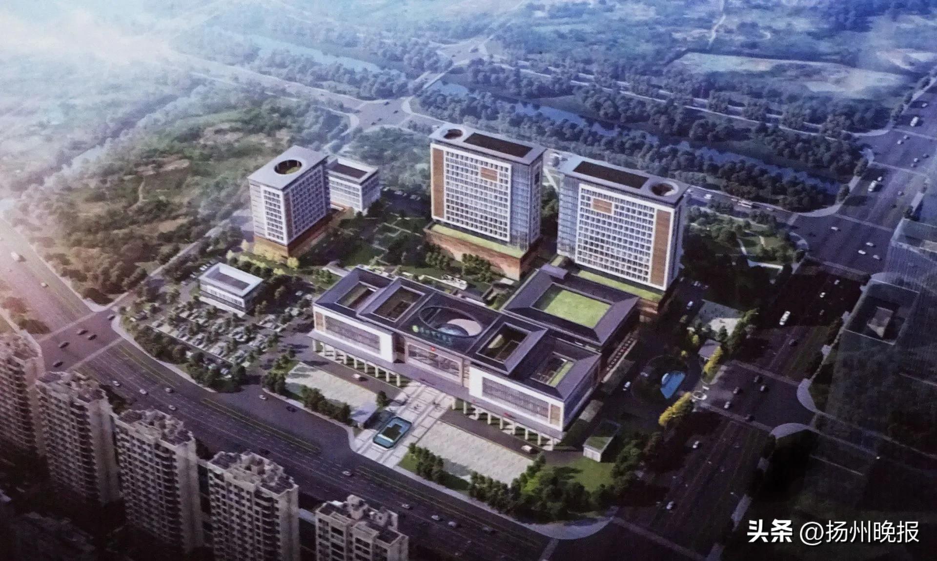 扬州西区新城规划中医院,扬州西区规划的中医院分院