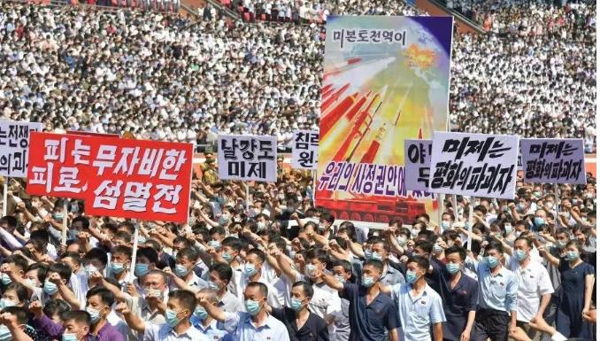 半岛已处在战争边缘？朝鲜举行反美*会集**：紧张局势不亚于1950年