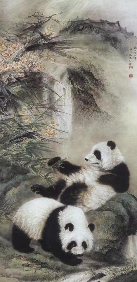 大熊猫丫丫出国前的样子,大熊猫丫丫还有几年回国