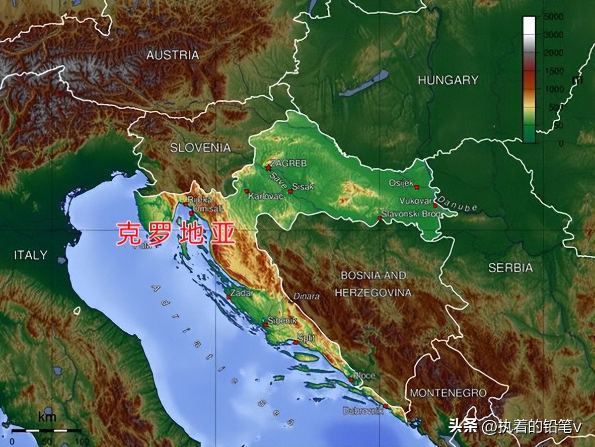 不一样的克罗地亚,巴尔干半岛南斯拉夫克罗地亚