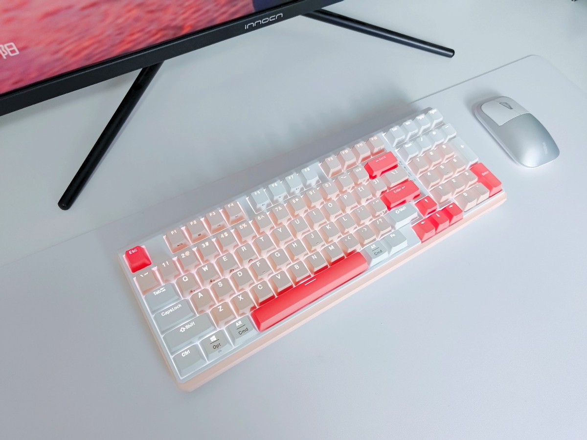 杜伽银轴机械键盘推荐,渐变色机械键盘推荐