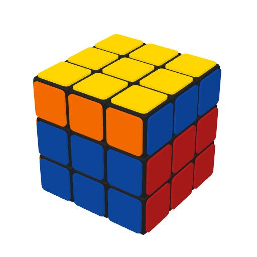 魔方转动字母示意图,三阶魔方公式字母的意思