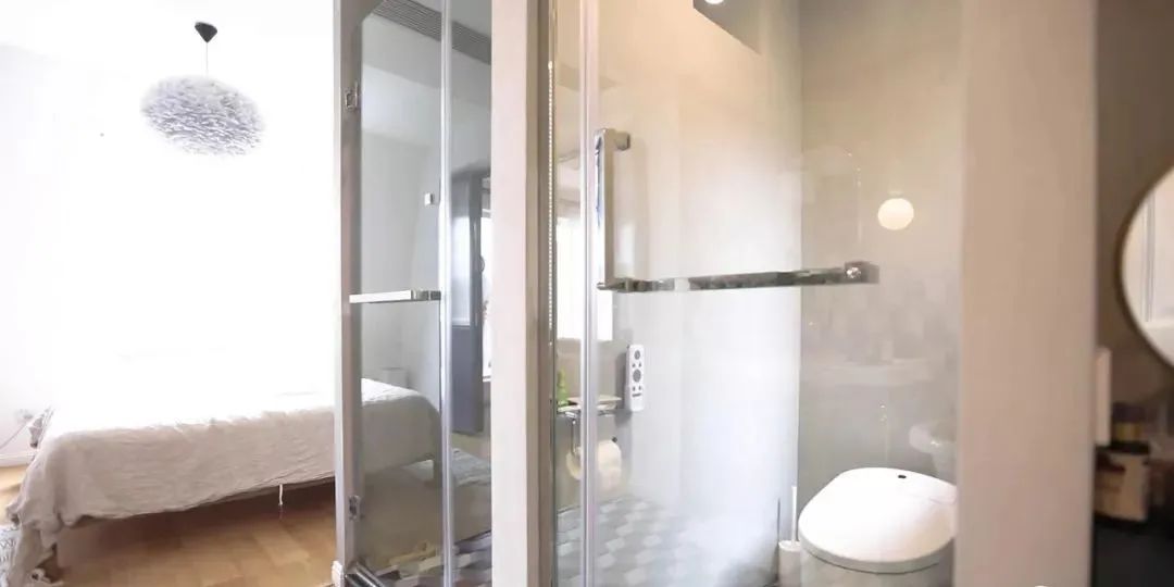 150平二手房改造效果,打通两套房变大平层