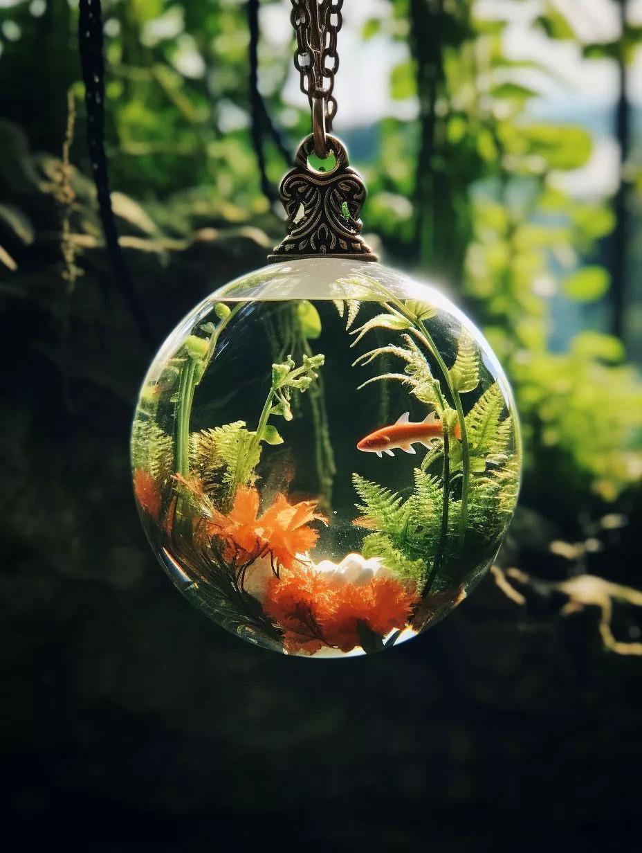 水晶玻璃球吊坠,水晶玛瑙吊坠