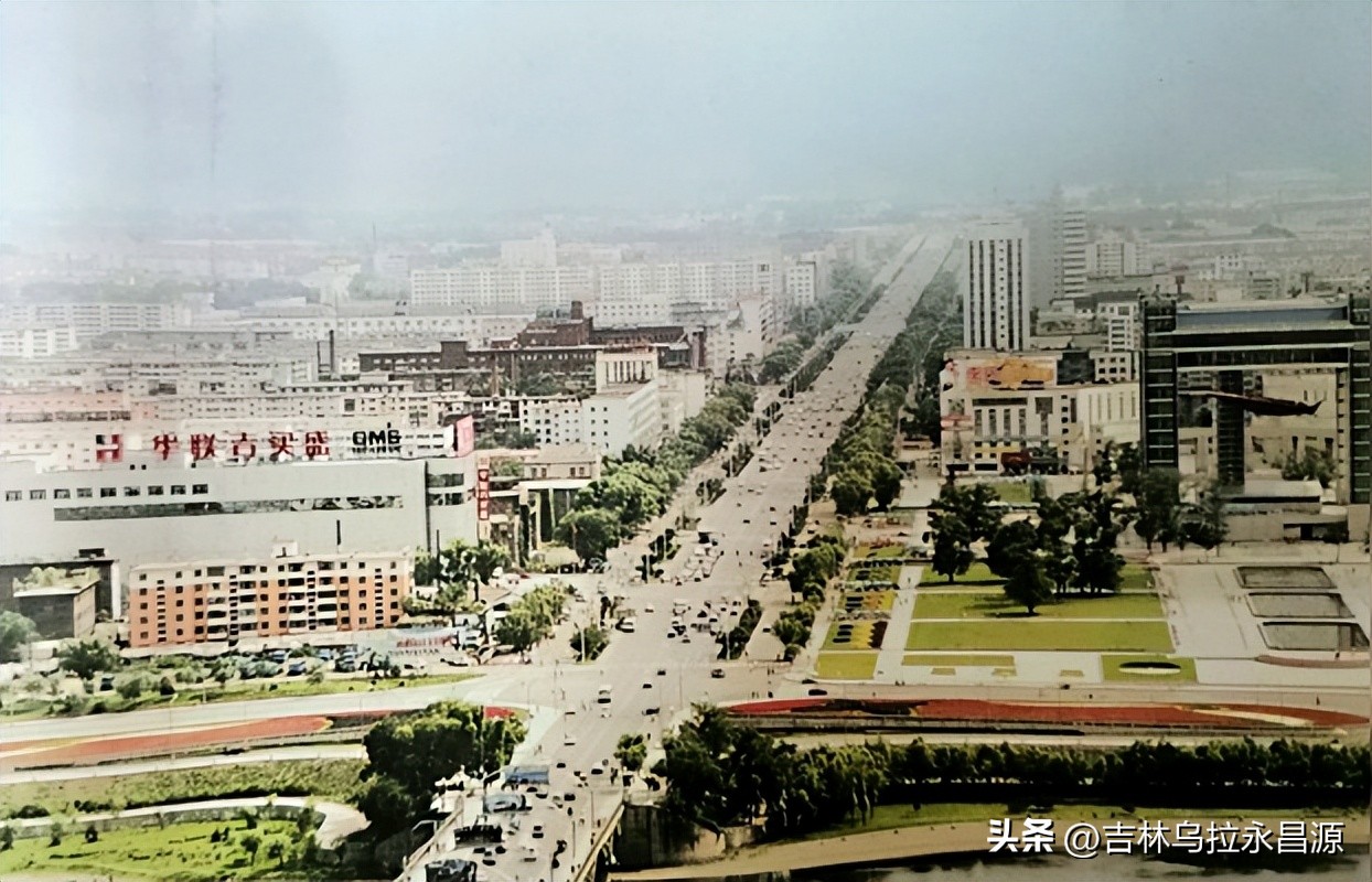 1999年吉林市世纪广场,百年前的吉林世纪广场