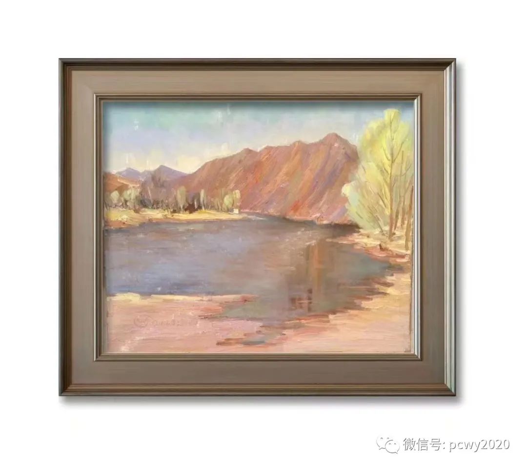 平川野麻滩岩画,东北专门画野草的画家