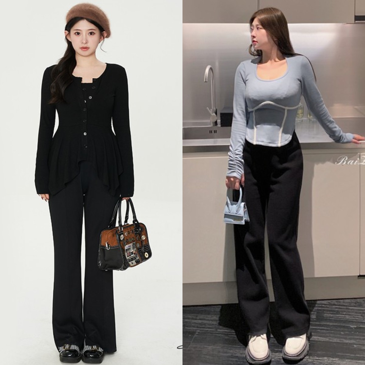 适合微胖女生裤子显瘦版型推荐,春夏微胖显瘦牛仔裤