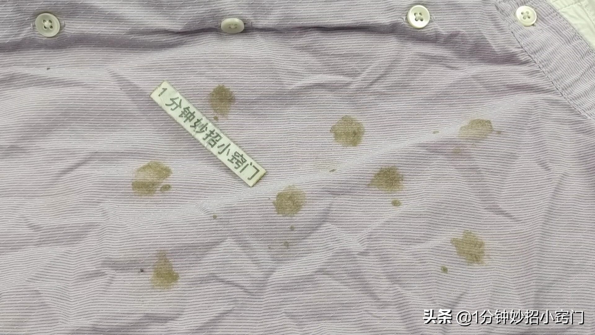 衣服泡一整天可以洗掉霉斑吗,衣服霉点自己在家怎么洗掉霉斑