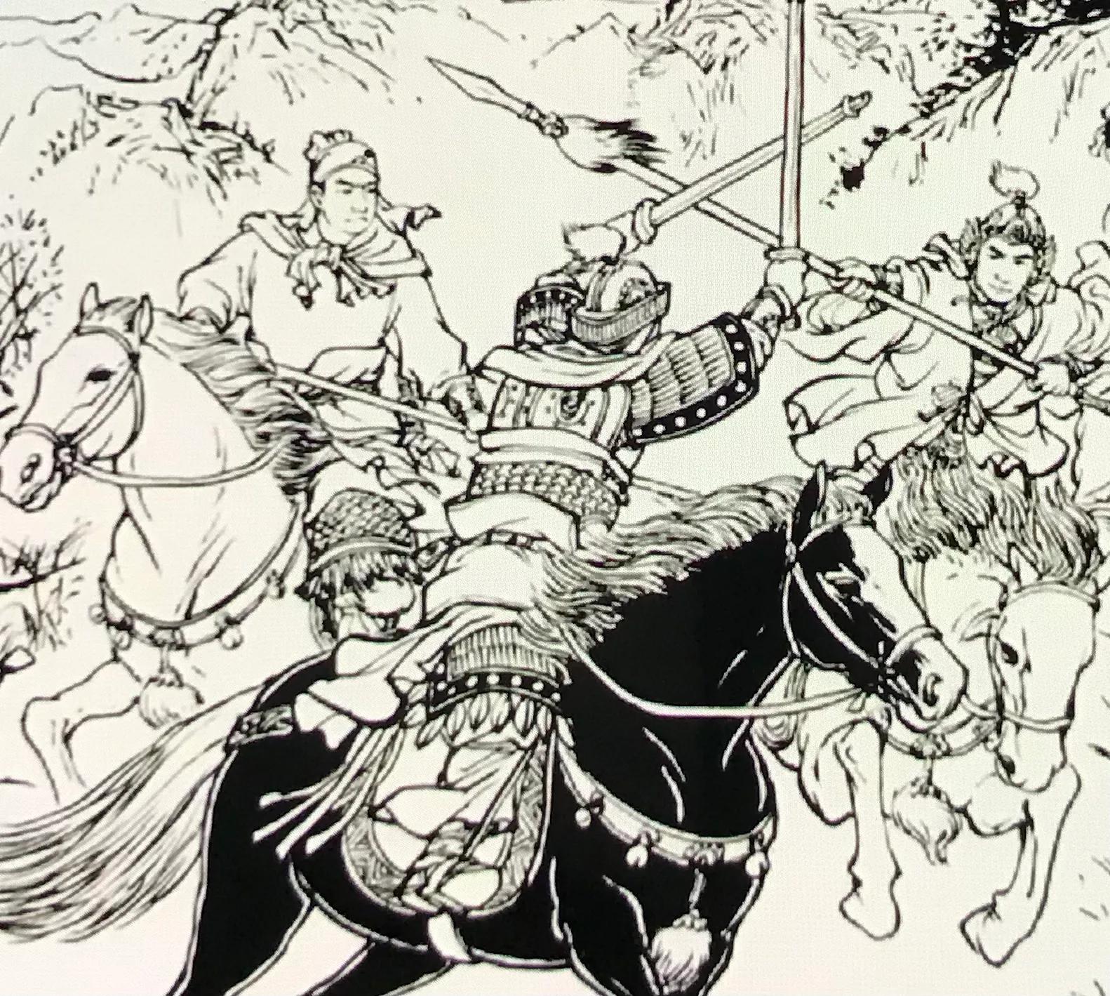 高宠挑铁滑车花絮,高宠挑铁滑车惊掉了金兀术的下巴